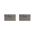 Two gray REVEAL branded lithium battery packs shown side by side on a plain white background.